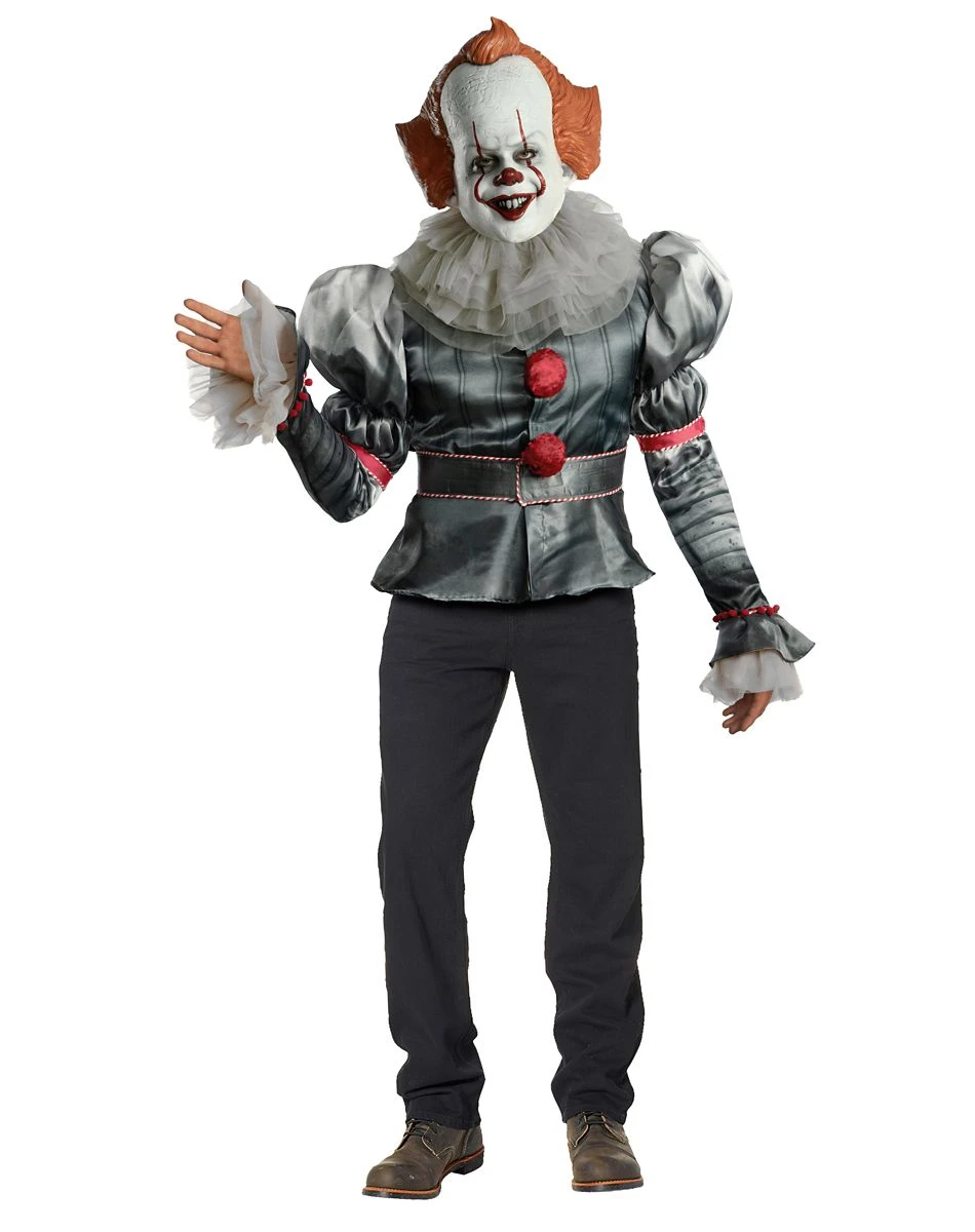 Spirit Halloween Adult Pennywise Costume Deluxe - It 3 Spirit Halloween Adult Pennywise Costume Deluxe - It