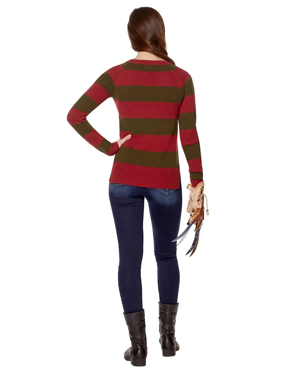 Spirit Halloween Freddy Krueger Sweater - A Nightmare on Elm Street 4 Spirit Halloween Freddy Krueger Sweater - A Nightmare on Elm Street - Image 2