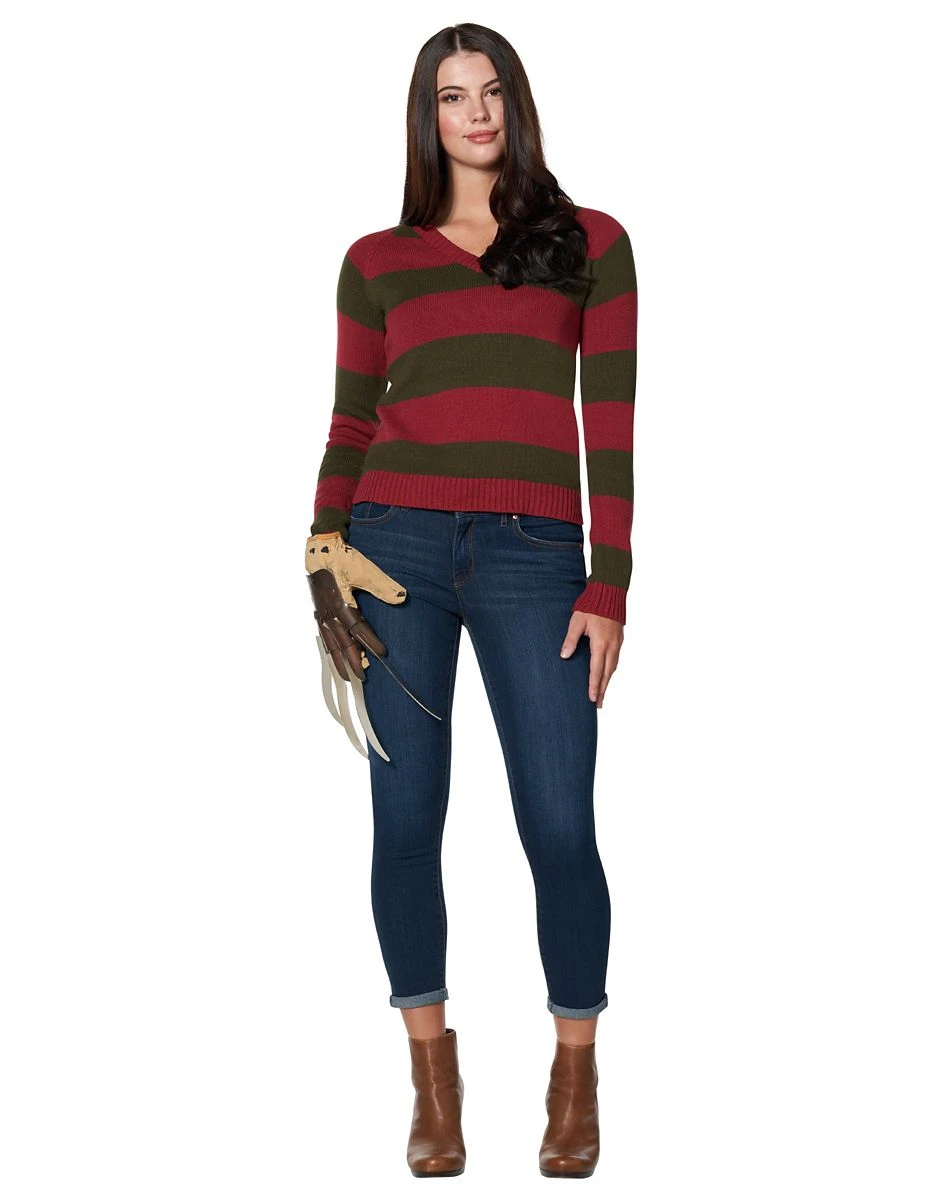 Spirit Halloween Freddy Krueger Sweater - A Nightmare on Elm Street 5 Spirit Halloween Freddy Krueger Sweater - A Nightmare on Elm Street - Image 3