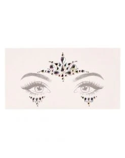 Spirit Halloween Angel Gem Face Decal