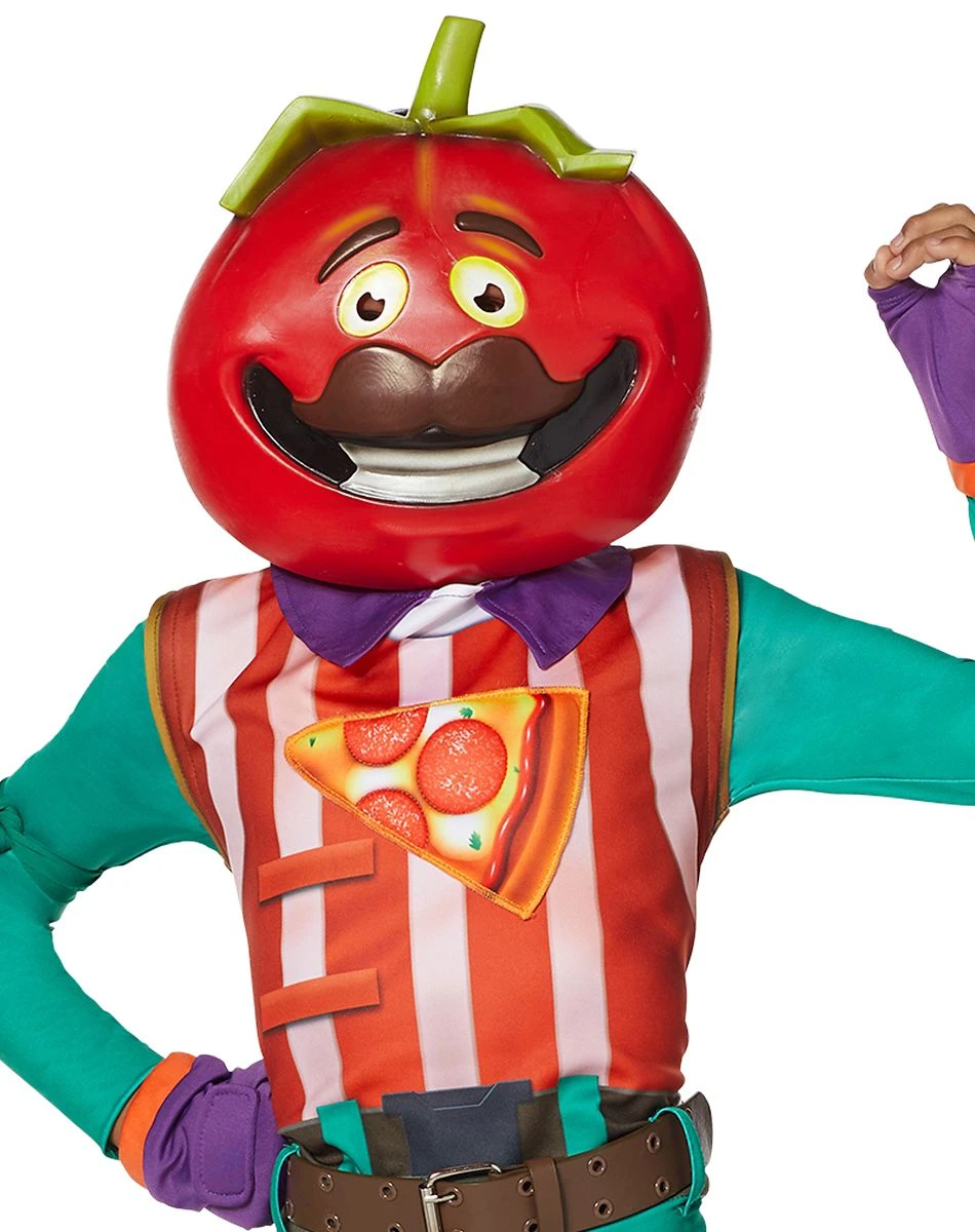 Spirit Halloween Boys TomatoHead Costume - Fortnite 5 Spirit Halloween Boys TomatoHead Costume - Fortnite - Image 3