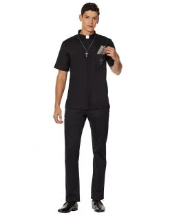 Spirit Halloween Priest Costume Kit
