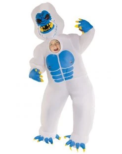 Spirit Halloween Kids Yeti Inflatable Costume
