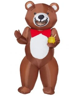 Spirit Halloween Kids Teddy Bear Inflatable Costume