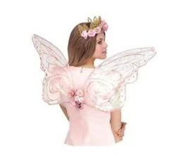 Spirit Halloween Rose Gold Fairy Wings
