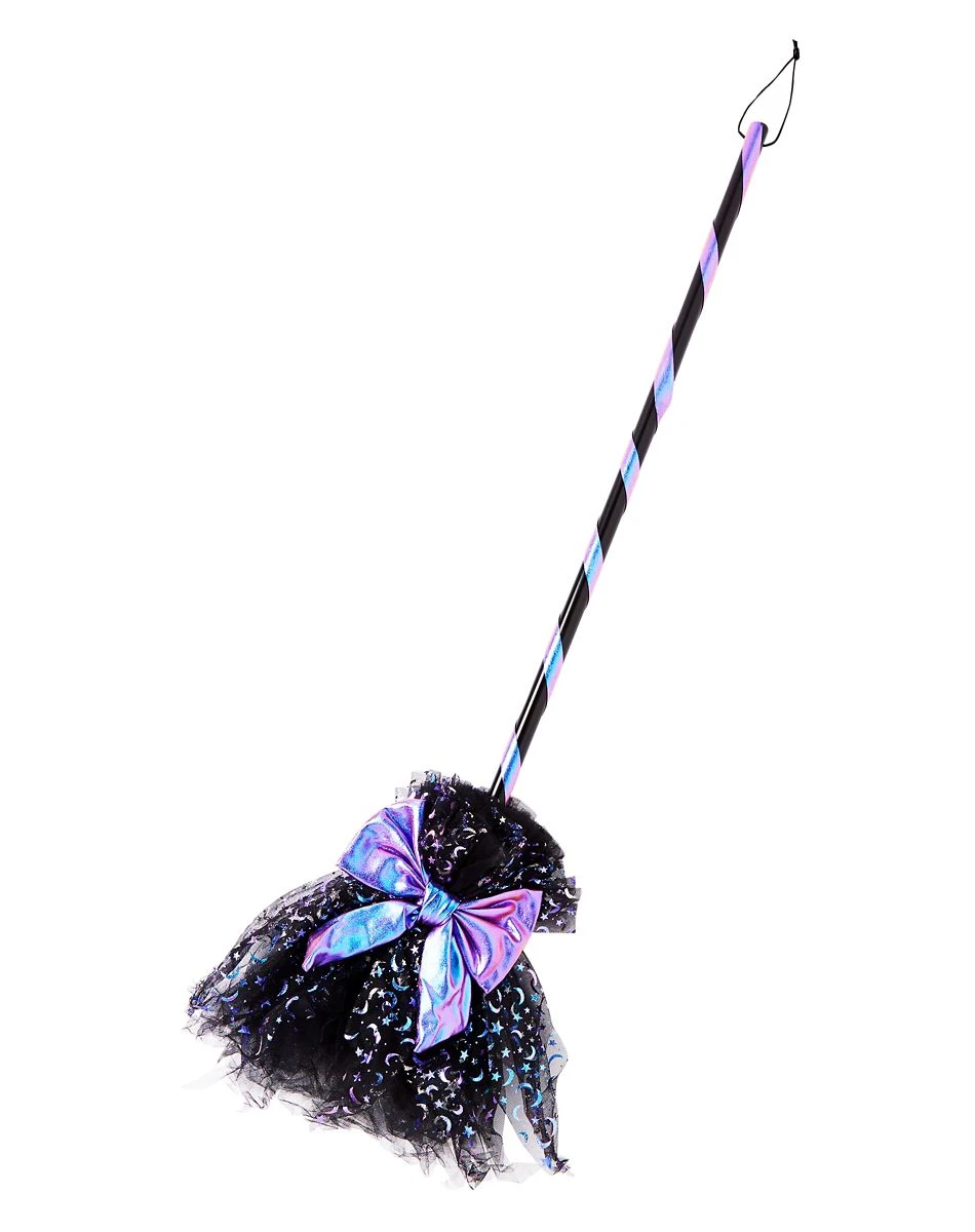 Spirit Halloween Kids Celestial Deluxe Witch Broom 3 Spirit Halloween Kids Celestial Deluxe Witch Broom