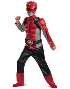 Spirit Halloween Kids Red Beast Morphers Ranger Costume - Power Rangers
