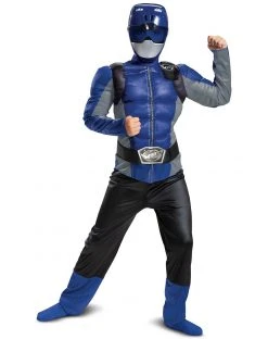 Spirit Halloween Kids Blue Beast Morphers Ranger Costume - Power Rangers