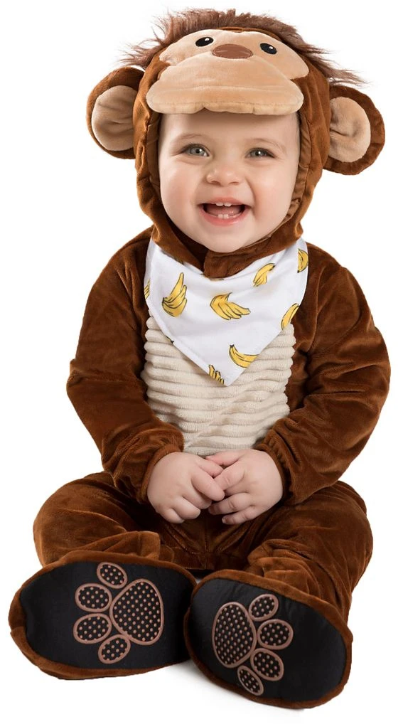 Spirit Halloween Baby Monkey Costume 4 Spirit Halloween Baby Monkey Costume - Image 2