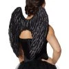 Spirit Halloween Black Fallen Angel Wings 2 Spirit Halloween Black Fallen Angel Wings -HALLOWEEN COSTUMES Sales 01447820 a
