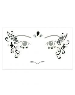 Spirit Halloween Kids Fallen Angel Face Decal
