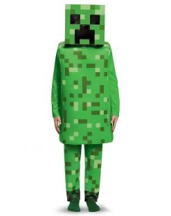 Spirit Halloween Kids Creeper Costume Deluxe - Minecraft