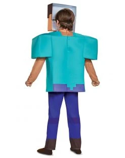 Spirit Halloween Kids Steve Costume Deluxe - Minecraft 8 Spirit Halloween Kids Steve Costume Deluxe - Minecraft -HALLOWEEN COSTUMES Sales 01448075 b