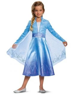 Spirit Halloween Kids Elsa Costume Deluxe - Frozen 2