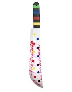 Spirit Halloween Kids Rainbow Killer Clown Machete
