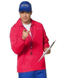 Spirit Halloween Adult Sports Coach Costume -HALLOWEEN COSTUMES Sales 01451871 c