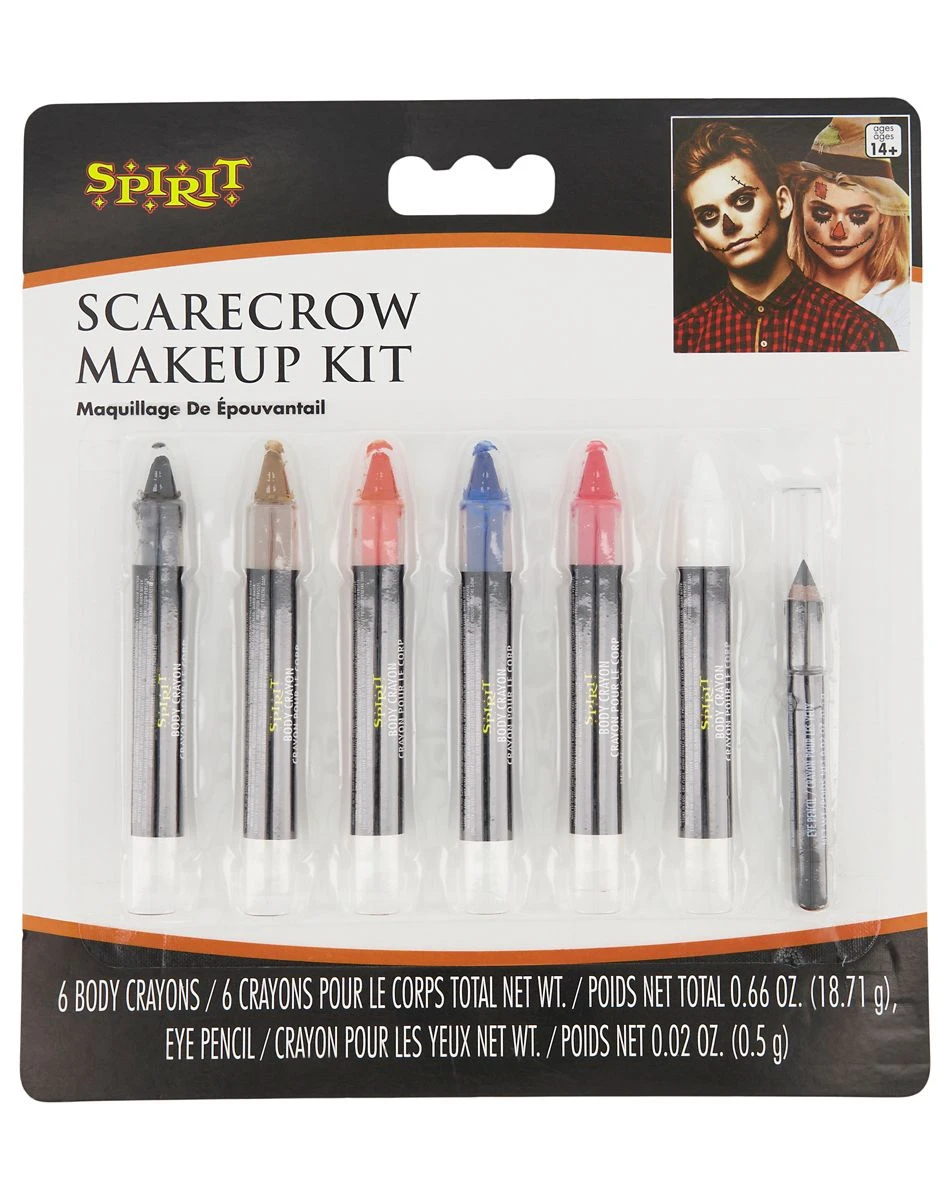 Spirit Halloween Scarecrow Makeup Kit 4 Spirit Halloween Scarecrow Makeup Kit - Image 2