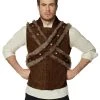 Spirit Halloween Adult Faux Fur Medieval Vest -HALLOWEEN COSTUMES Sales 01452101 a
