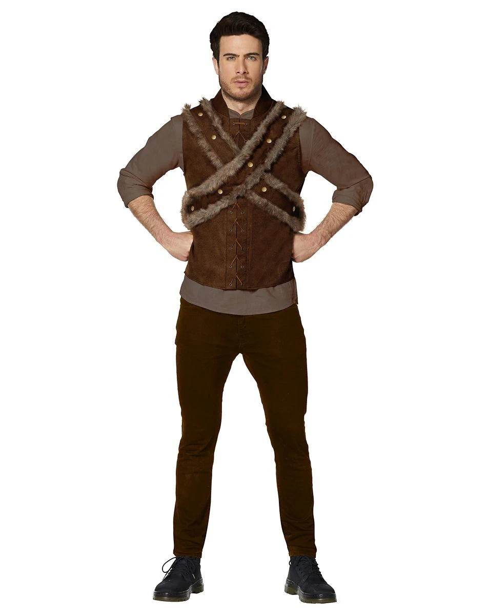Spirit Halloween Adult Faux Fur Medieval Vest 6 Spirit Halloween Adult Faux Fur Medieval Vest - Image 4