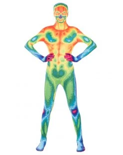 Spirit Halloween Kids Infrared Skin Suit Costume