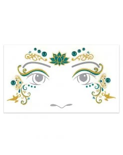 Spirit Halloween Jasmine Face Decal - Aladdin