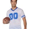 Spirit Halloween White Football Jersey 2 Spirit Halloween White Football Jersey -HALLOWEEN COSTUMES Sales 01454941 a
