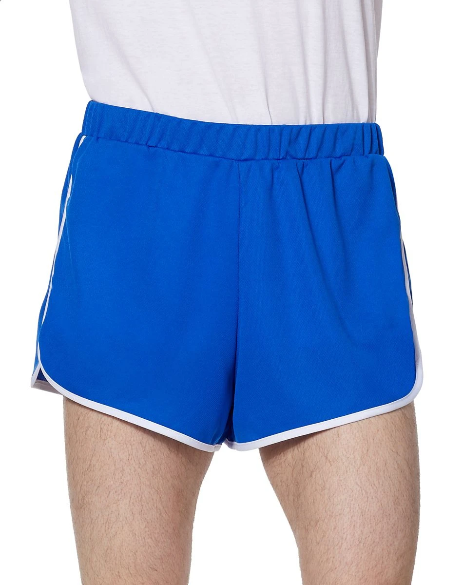 Spirit Halloween Male Blue and White Athletic Shorts 3 Spirit Halloween Male Blue and White Athletic Shorts
