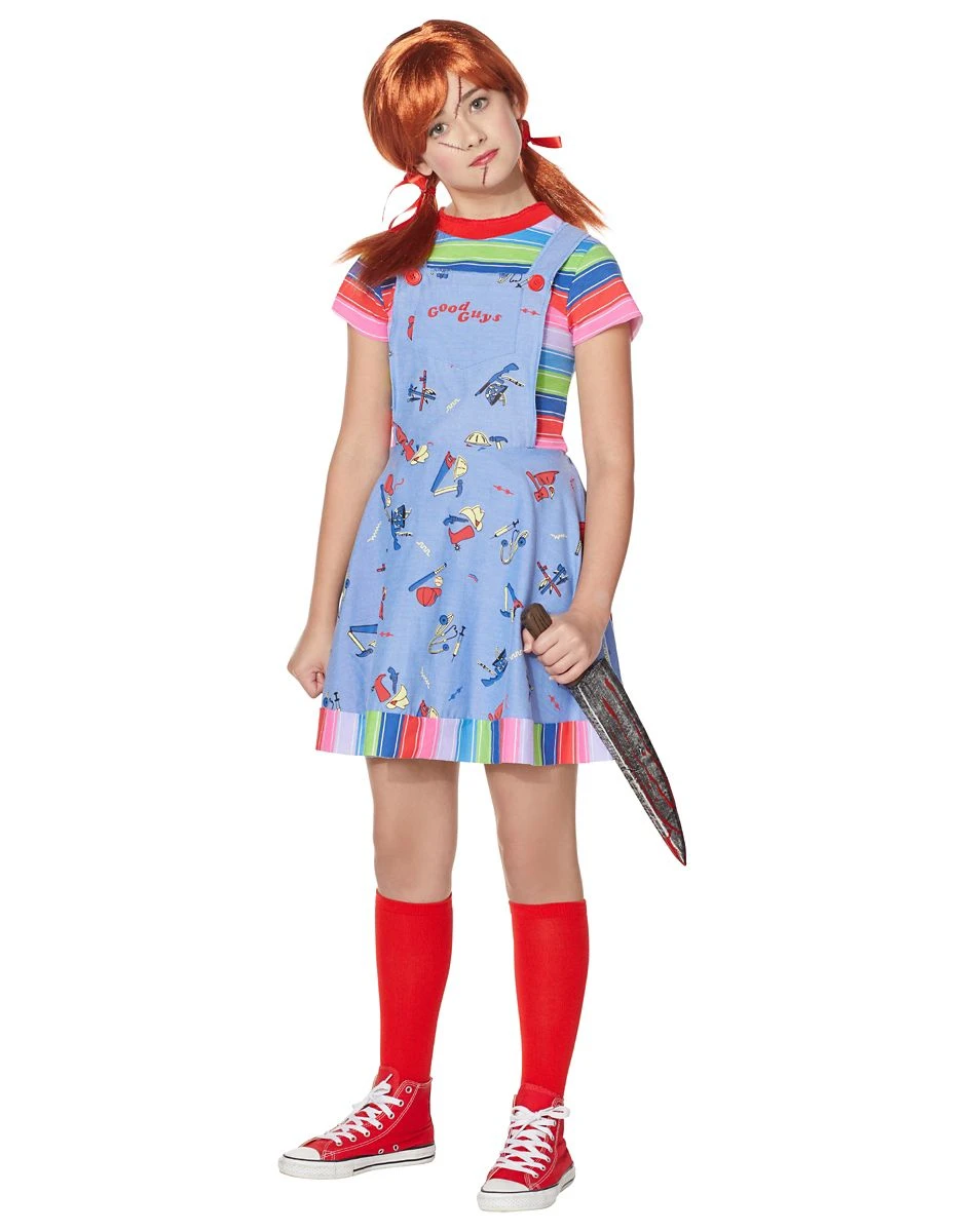 Spirit Halloween Kids Chucky Dress 3 Spirit Halloween Kids Chucky Dress