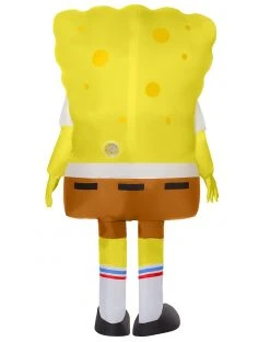 Spirit Halloween Adult SpongeBob SquarePants Inflatable Costume - Nickelodeon -HALLOWEEN COSTUMES Sales 01458710 b