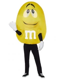 Spirit Halloween Adult Yellow M&M'S Inflatable Costume