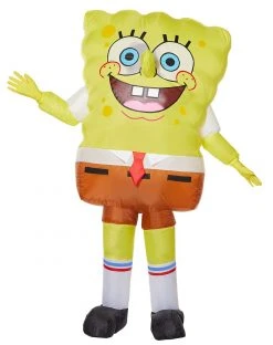 Spirit Halloween Kids SpongeBob SquarePants Inflatable Costume - Nickelodeon
