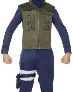 Spirit Halloween Kids Kakashi Costume - Naruto -HALLOWEEN COSTUMES Sales 01460062 b