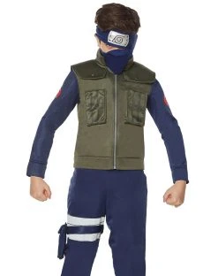 Spirit Halloween Kids Kakashi Costume - Naruto -HALLOWEEN COSTUMES Sales 01460062 c
