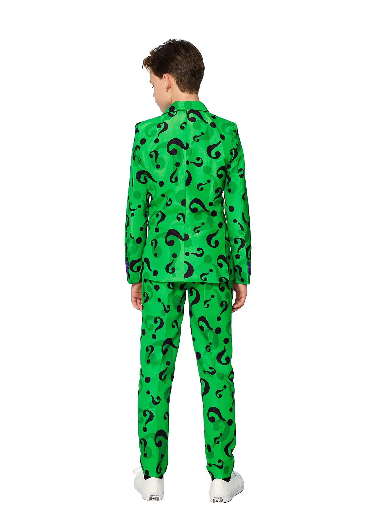 Spirit Halloween Kids Riddler Costume - DC Comics 5 Spirit Halloween Kids Riddler Costume - DC Comics - Image 3