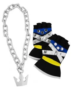 Spirit Halloween Sora Necklace and Glove Kit - Kingdom Hearts