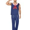 Spirit Halloween Adult Sailor Costume -HALLOWEEN COSTUMES Sales 01464502 a