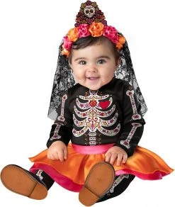 Spirit Halloween Baby Sugar Skull Sweetie Costume