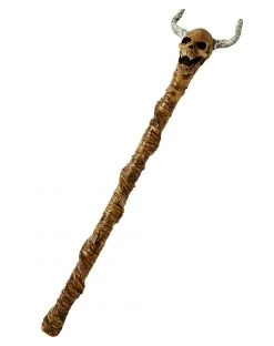 Spirit Halloween Horn Skull Staff
