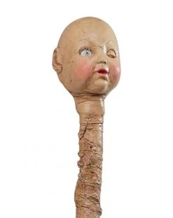Spirit Halloween Doll Head Staff