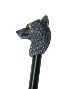 Spirit Halloween Light Up LED Wolf Staff -HALLOWEEN COSTUMES Sales 01466622 c