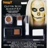 Spirit Halloween Gold Glitter Skull Makeup Kit 2 Spirit Halloween Gold Glitter Skull Makeup Kit -HALLOWEEN COSTUMES Sales 01467018 a