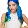 Spirit Halloween Multi-Color Curly Wig -HALLOWEEN COSTUMES Sales 01467703 a