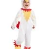 Spirit Halloween Toddler Faux Fur Chicken Costume with Sound -HALLOWEEN COSTUMES Sales 01468388 a