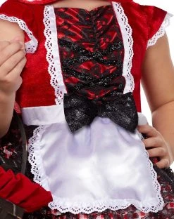 Spirit Halloween Toddler Little Red Riding Hood Costume -HALLOWEEN COSTUMES Sales 01468735 c