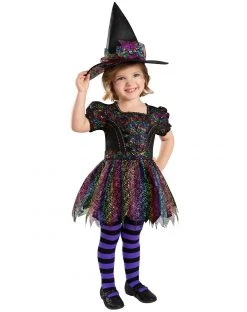 Spirit Halloween Toddler Sequin Witch Costume