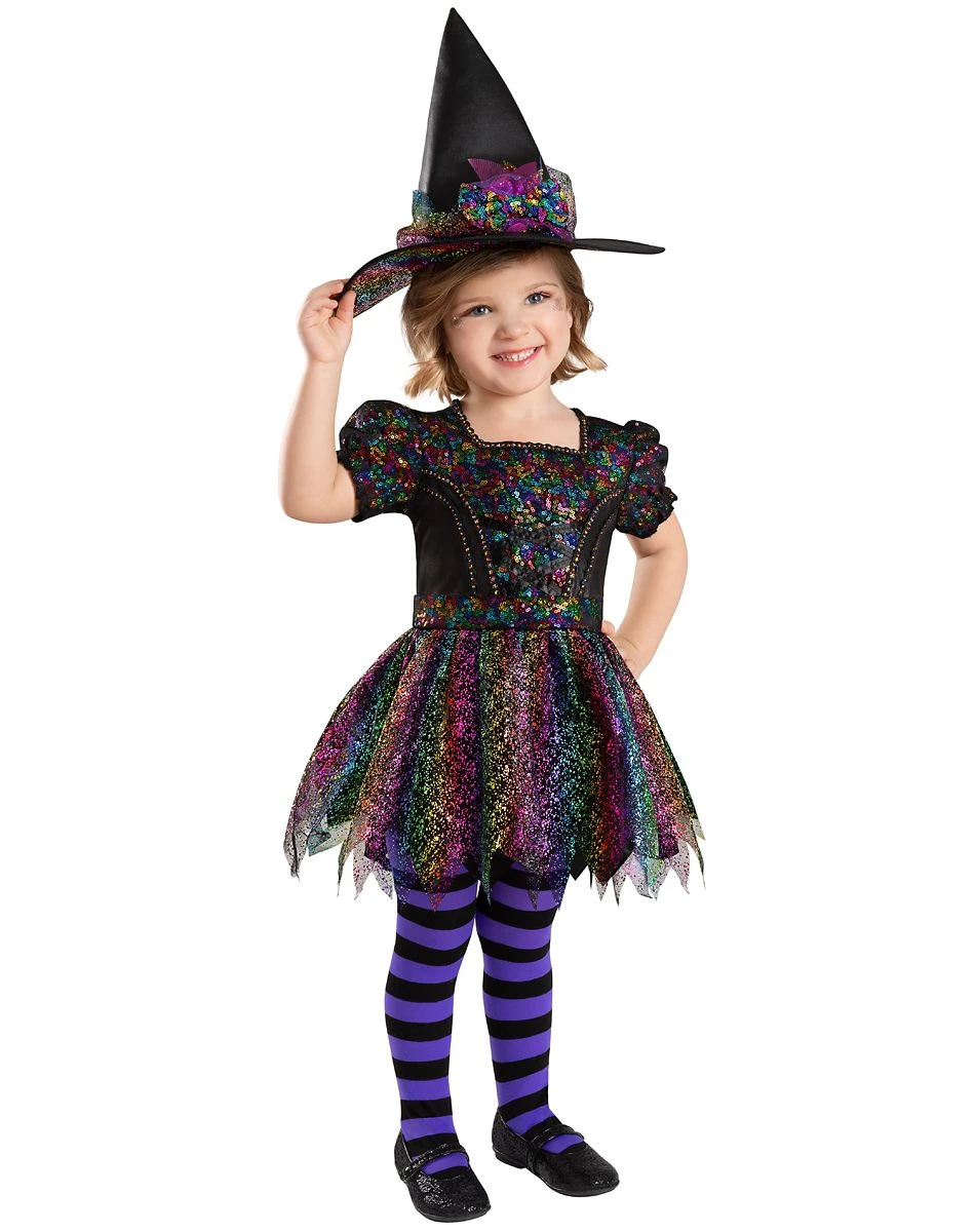 Spirit Halloween Toddler Sequin Witch Costume 3 Spirit Halloween Toddler Sequin Witch Costume