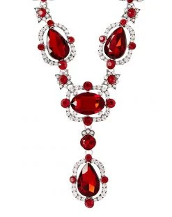 Spirit Halloween Deluxe '20s Red Necklace