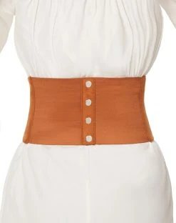Spirit Halloween Suede Waist Cincher