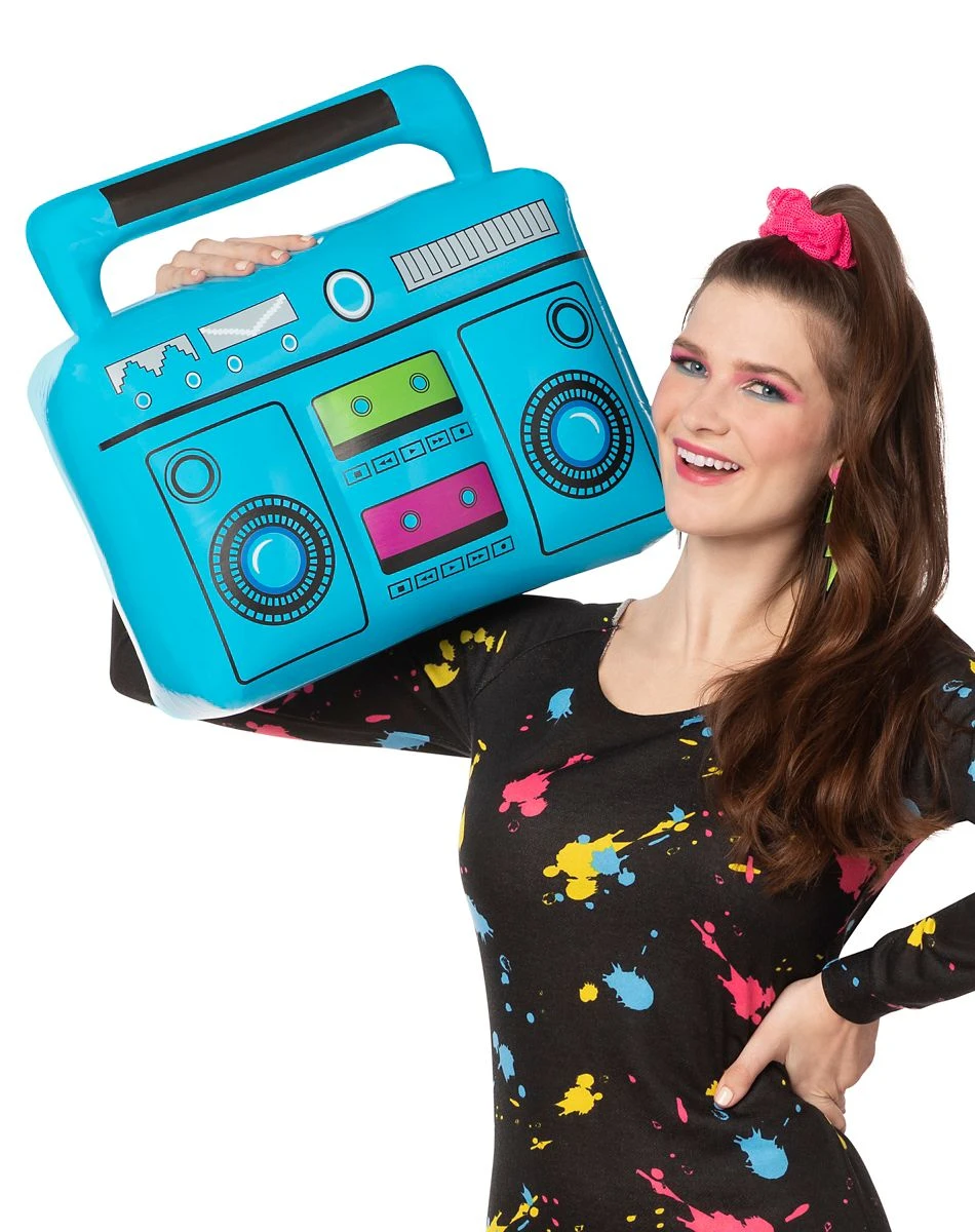 Spirit Halloween '80s Inflatable Boombox 3 Spirit Halloween '80s Inflatable Boombox