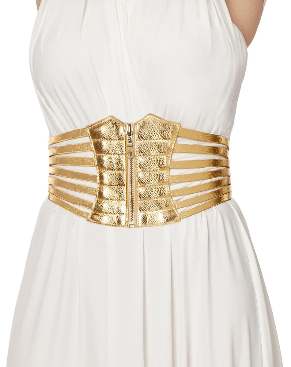 Spirit Halloween Gold Roman Waist Cincher 3 Spirit Halloween Gold Roman Waist Cincher